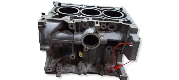 Renault Clio IV Engine block S27649953 H4B408