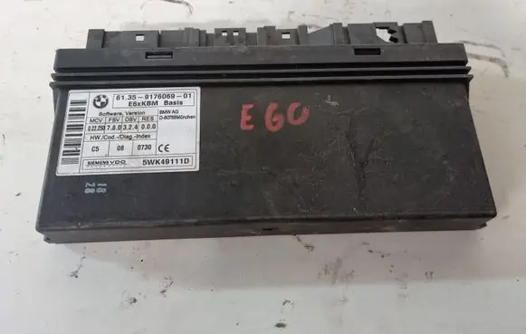 BMW 5 E60 E61 Comfort/convenience module 9176069