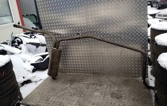 Renault Trafic II (X83) Muffler/silencer 4020711