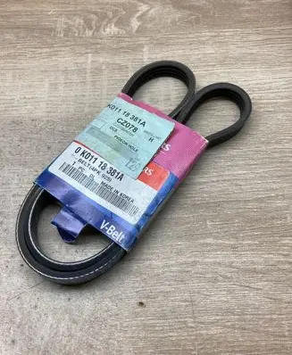 KIA Carens I Alternator belt 0K01118381A