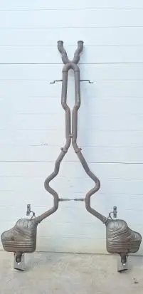 Mercedes-Benz R W251 Double Muffler 
