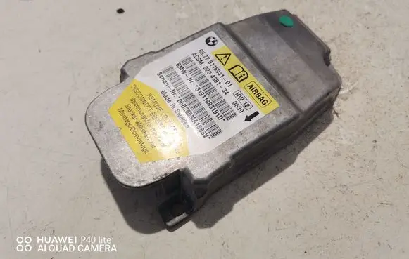 BMW 5 E60 E61 Airbag control unit/module 911893101 220439134