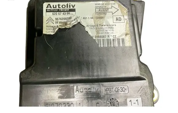 Citroen C3 Airbag control unit/module 620674300 9676209280