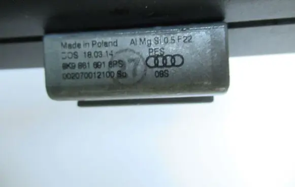 Audi A4 S4 B8 8K Parcel shelf load cover 8K98616916PS