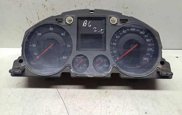 Volkswagen PASSAT B6 Speedometer (instrument cluster) A2C53042108 A2C53117396