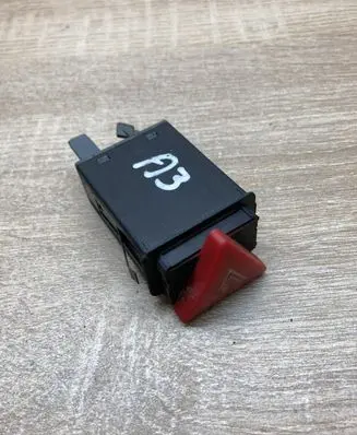 Audi A3 S3 8L Hazard light switch 3B0953235D