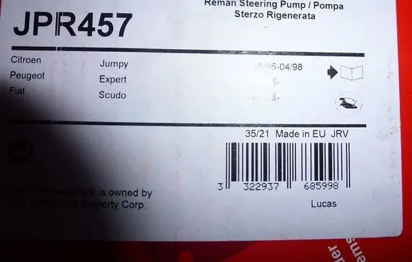 Power steering pump