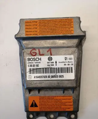 Mercedes-Benz GL X164 Airbag control unit/module A1648207426 0285001992