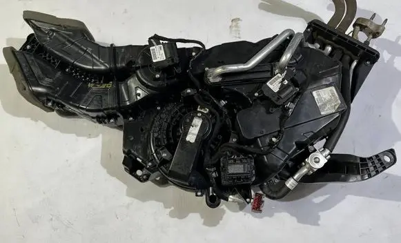 Interior heater climate box assembly