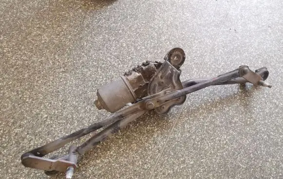 Jaguar X-Type Front wiper linkage and motor 0390241708 1X4317508AB