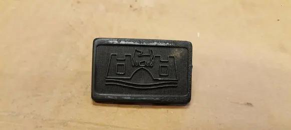Volkswagen Golf II Fender model badge letters 165853688A