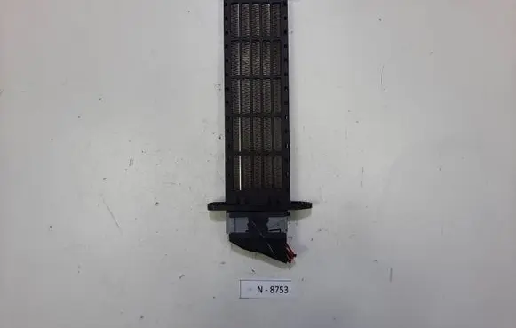 Electric cabin heater radiator