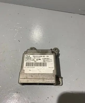 Peugeot 207 Airbag control unit/module 9661440680 0285001745