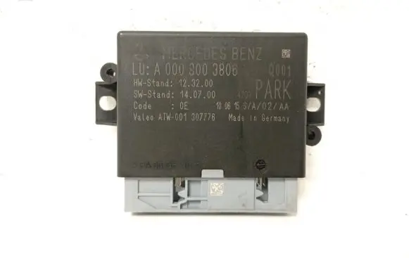 Mercedes-Benz C W205 Parking PDC control unit/module A0009003806