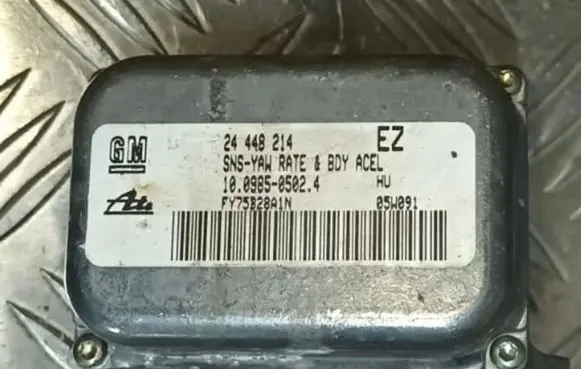 Opel Astra H ESP acceleration yaw rate sensor 24448214