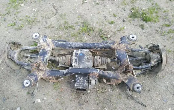 Rear beam