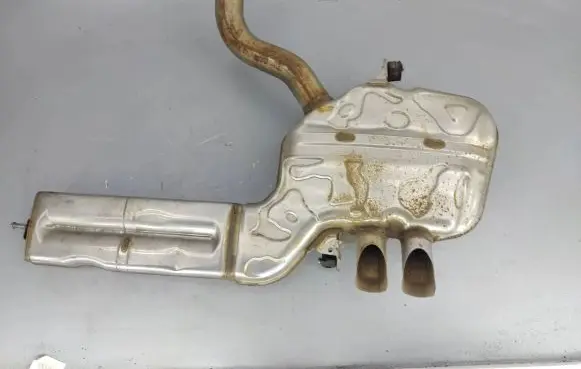 Audi A6 S6 C8 4K Muffler/silencer 4K0253611AD 7K0120K