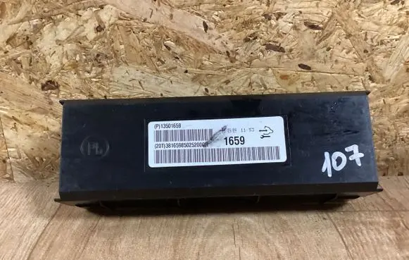 Opel Insignia A Air conditioning/heating control unit 13501659 1659 381659850252000R