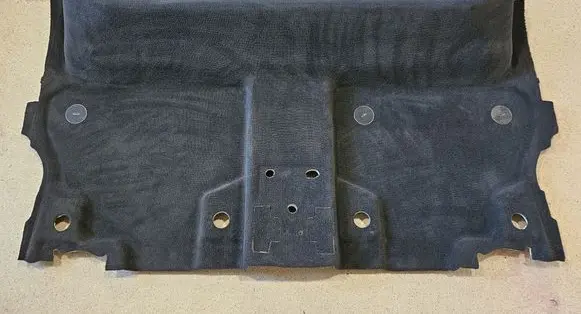 BMW X5 G05 Rear floor carpet liner 7480368