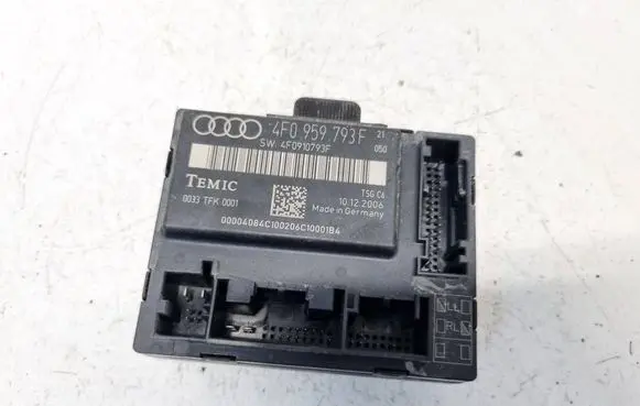 Audi A6 S6 C6 4F Door control unit/module 4F0959793F 4F0910793F