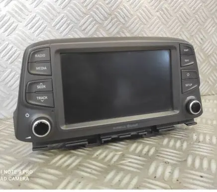 Hyundai Kona I Radio/CD/DVD/GPS head unit 96560J9102TMT AVC80J9EE