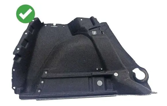 Audi A1 Trunk/boot side trim panel 82A867427A 75935196
