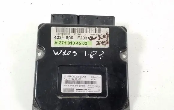 Mercedes-Benz SLK R171 Engine control unit/module A2711538579