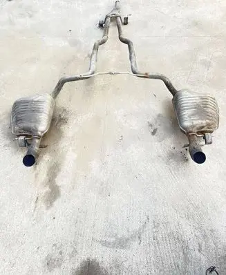 Audi A6 Allroad C6 Double Muffler 