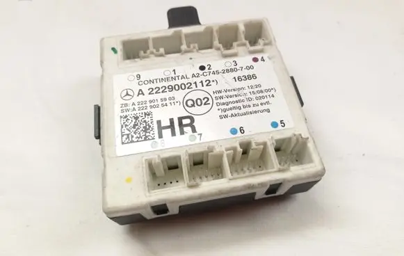 Mercedes-Benz GLC X253 C253 Door control unit/module A2229002112 A2229015903