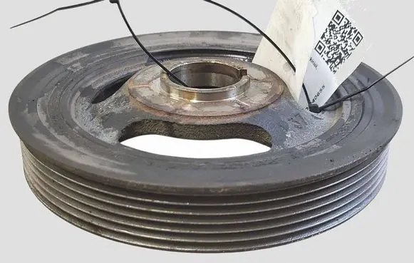 Peugeot 508 Crankshaft pulley 9654961080