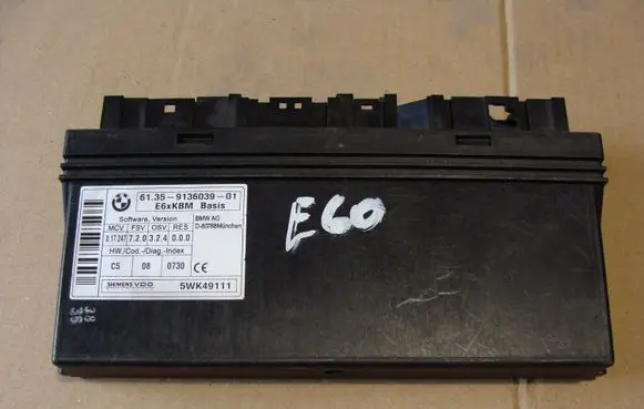 BMW 5 E60 E61 Comfort/convenience module 9136039