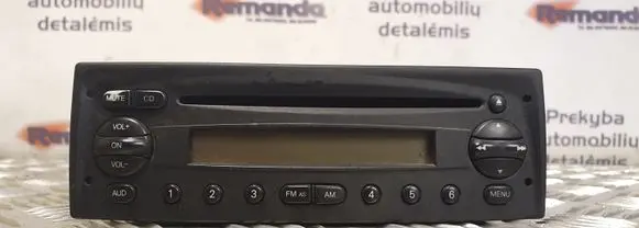 Iveco Daily 35 - 40.10 Radio/CD/DVD/GPS head unit 7607005081 BP700562774829