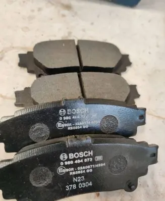 Lexus RX 330 - 350 - 400H Brake pads (rear) 0986494873 BP2047