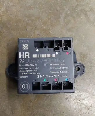 Mercedes-Benz E W212 Door control unit/module A2128208626 A2129029902 A2129004006