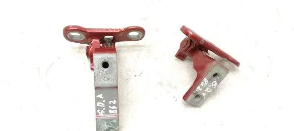 Rear door hinge set