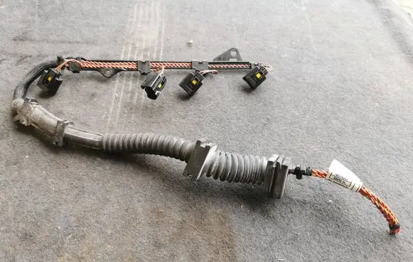 BMW 5 E60 E61 Fuel injector wires 758038802B 5000490969