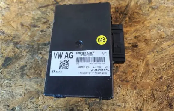 Volkswagen Touareg II Gateway control module 7P6907530F 535189845