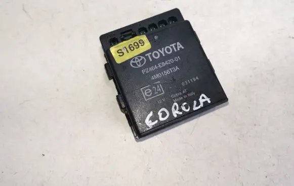 Toyota Corolla Verso AR10 Parking PDC control unit/module PZ464E842001 4M0156T3A