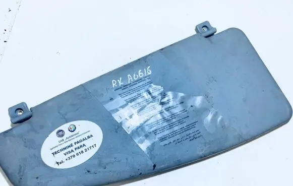Fiat Doblo Sun visor