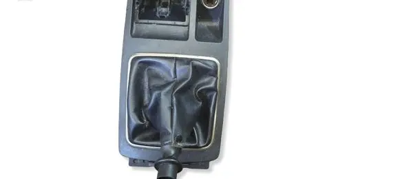 Mitsubishi Lancer X Gear lever shifter trim leather/knob 