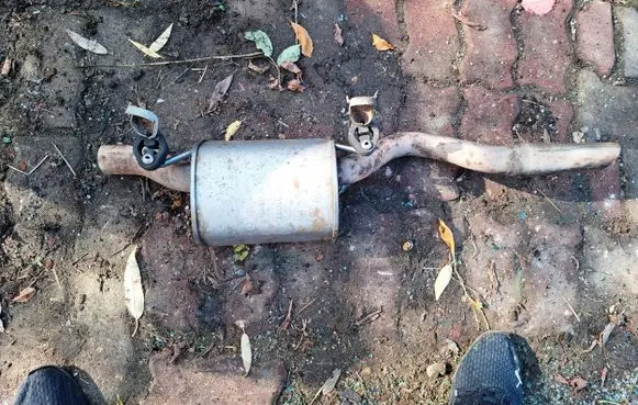 Mercedes-Benz B W245 Muffler ending A1694910900