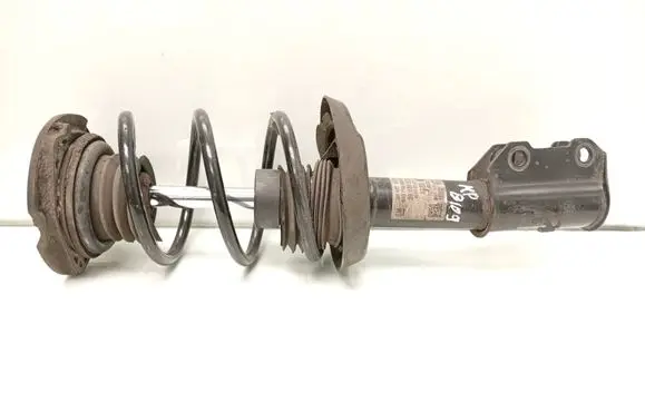 Front shock absorber with coil spring