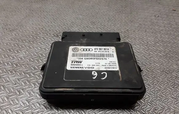 Audi A6 S6 C6 4F Brake system control unit/module 4F0907801A