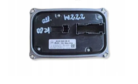 Mercedes-Benz S W222 Headlight ballast module Xenon A2229000821
