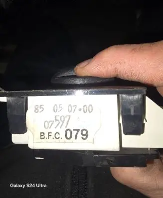 Renault Kangoo I Climate control unit 07597 BFC079 85050700
