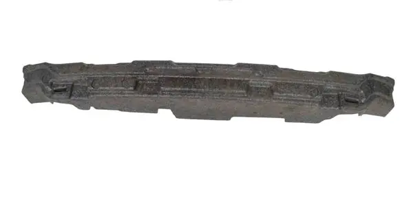 Front bumper foam support bar