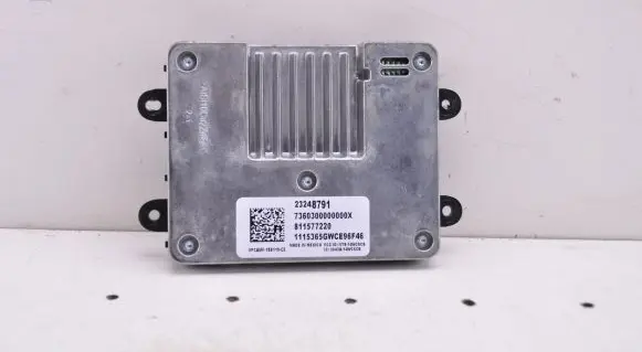 Cadillac CT6 Wireless charging module 23248791