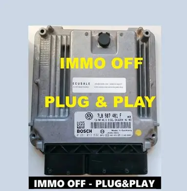 Volkswagen Touareg I Engine control unit/module ECU 0281013692 7L0907401F