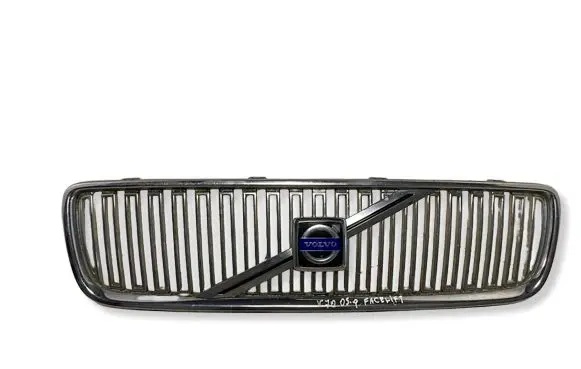 Volvo V70 Front bumper upper radiator grill 08693346
