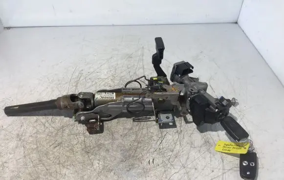 Steering wheel axle set